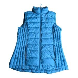32 degrees Down/feather filled size s blue vest jacket